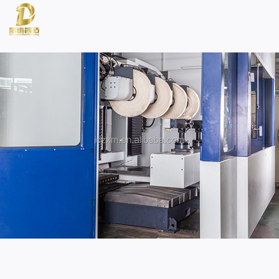 Four Working Stations CNC Automatic Polishing Machine For Brass Or Zinc Handle Polishing