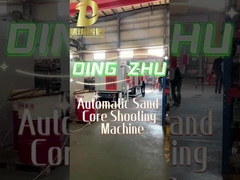 Máquina automática de disparo de núcleo de arena con transportador para grifo