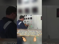 Máquina automática de disparo de núcleos CNC