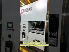 Depuración de la fábrica de robots: desbarbado, rectificado y pulido