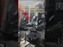 Proceso de pulido robótico totalmente automático Eficiente, estable e inteligente #pulidora #esmeriladora