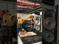 Robótica de molienda y pulido de aleación de aluminio, acero inoxidable, aleación de zinc, latón, etc.