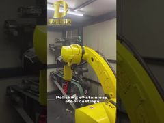 Pulido de piezas fundidas de acero inoxidable