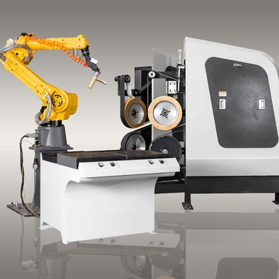 comprar Máquina de pulir automática de acero inoxidable del CNC/fresadora del robot para el mezclador del golpecito de la ducha Fabricación en línea