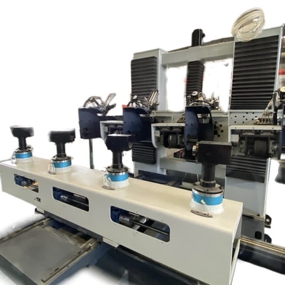 comprar Máquina pulidora automática de 6 AXIS para las instalaciones de tuberías de cobre amarillo Fabricación en línea