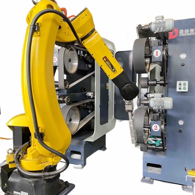 comprar Sistema robótico de desbarbado y pulido Equipamiento CNC para acabado de superficies Fabricación en línea