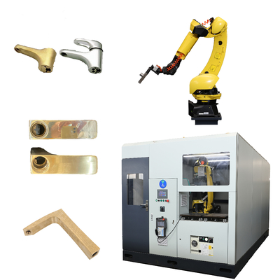 comprar Máquina de pulido automática robótica de rectificación multifunción para grifos ruedas válvulas Hardware Castings Manufacturer Fabricación en línea