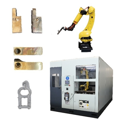 comprar Sistema de pulido de rectificación automática robótica de alta precisión para manijas metálicas Fabricación en línea