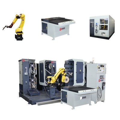 comprar Máquina de pulido totalmente automática de rectificación por robot para carcasas metálicas Fabricación en línea