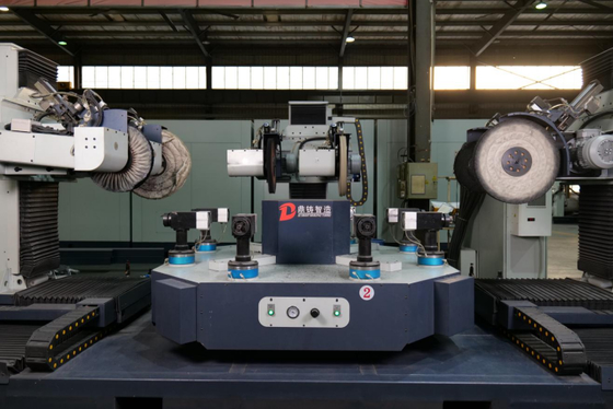 comprar Máquina de pulido CNC de 6 ejes con mesa giratoria para el procesamiento de varias estaciones Fabricación en línea