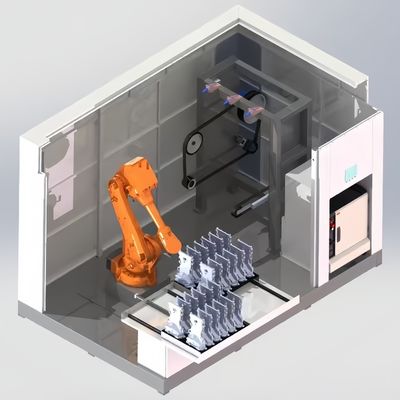 comprar Modular Robotic Finishing System for Metal Castings Automated Grinding and Precision Polishing Equipment Fabricación en línea