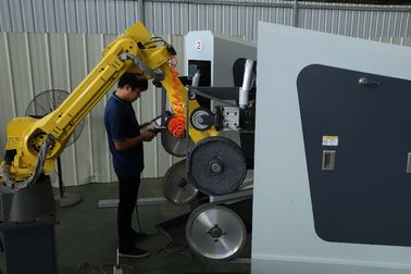 comprar Máquina que pulimenta automática llena del acero inoxidable para la industria del automóvil Fabricación en línea