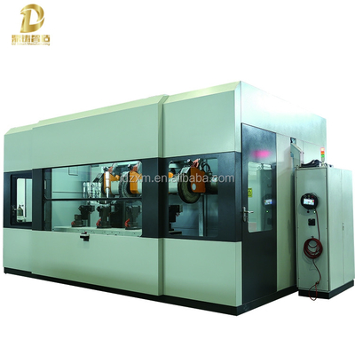 comprar Máquina pulidora superficial del CNC de la válvula de la manija de aluminio de la barra con cuatro estaciones Fabricación en línea