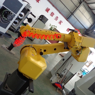 Marca modificada para requisitos particulares célula de pulido del manipulante del robot industrial para las piezas de metal
