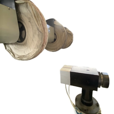 Máquina pulidora automática de las estaciones del control informático cuatro para el grifo de cobre amarillo