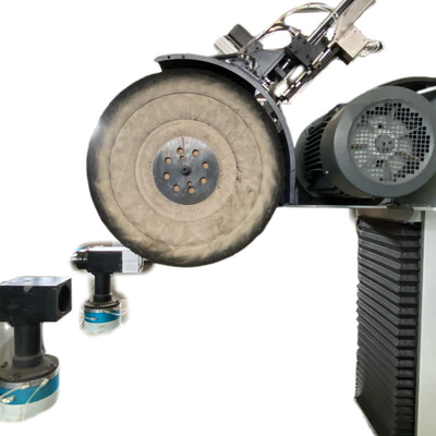 Máquina de pulido automática de dos estaciones para pulir el manillar de la motocicleta