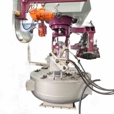 Máquina de fundición a presión de aire de metal comprimido con una capacidad de horno de 1800 kg