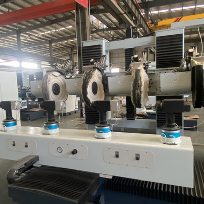 Máquina pulidora profesional para piezas automotrices y fundiciones de acero inoxidable