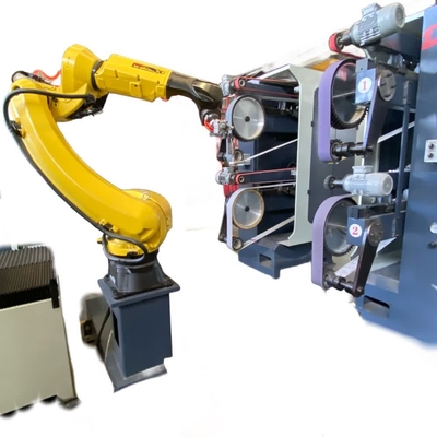 Máquina automática de rectificación y pulido de 13 kW con 2 máquinas de rectificación