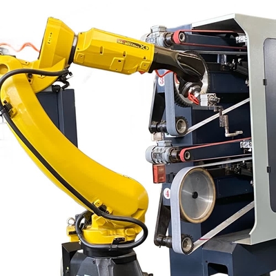 Máquina de rectificación robótica de alta velocidad y precisión para la fabricación de metales