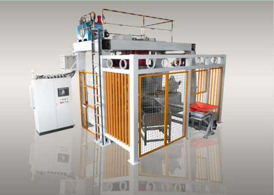 700 molde en 8 horas Máquina LPDC automática impulsada por un servomotor con dos manipuladores