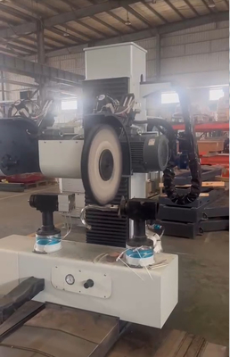 Máquina de pulido industrial para desplazamiento en eje X 1000 mm y min. Diámetro de la rueda de pulido 400 mm