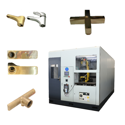 Robótica CNC de alta precisión con bajo ruido Grinder para ruedas de automóviles Hub Hardware Casting Automation Deburring
