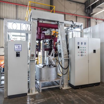 Máquina de fundición de latón de baja presión totalmente automática 125KW