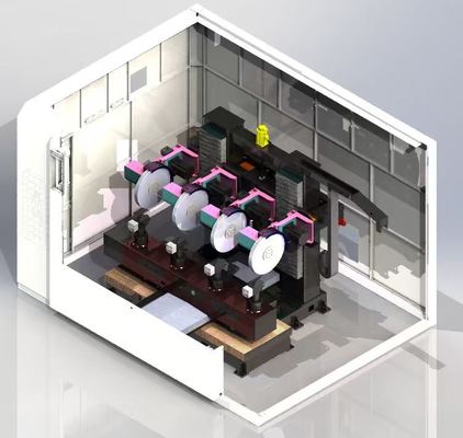 Sistema de pulido automático de alta precisión, utilizado para máquinas de pulido CNC de varios tubos doblados