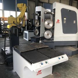 Solución de la máquina pulidora de la eficacia que pulimenta alta para el sistema de fabricación de los grifos de cobre amarillo