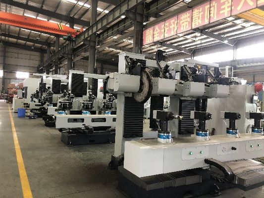 Máquina que pulimenta automática de la manija del cinc de 6 AXIS con 4 manipulantes