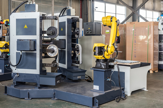 El ISO aprobó China que el sistema automático del robot robótico actúa la máquina pulidora industrial