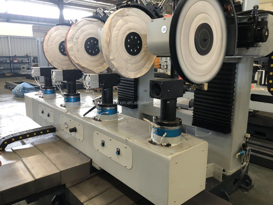 Máquina de pulir de pulido industrial del CNC de la chapa del equipo para el tirador de puerta